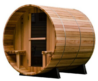 4 Person Outdoor Barrel Sauna