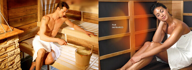 Difference Between the Infrared and Traditional Saunas