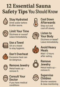 essential sauna safety tips