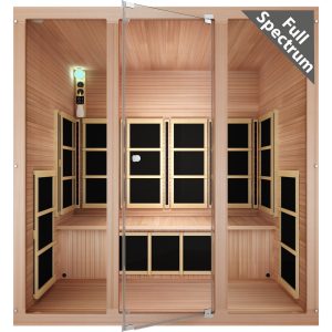4-Person Full Spectrum Infrared Sauna