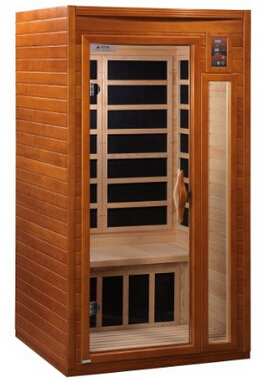DYNAMIC SAUNAS AMZ-DYN-6106-01 Barcelona 1 to 2-Person Far Infrared Sauna