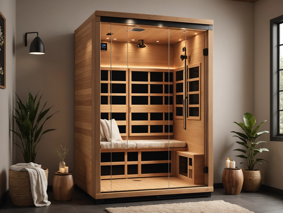 JNH Lifestyles 2 Person Far Infrared Sauna